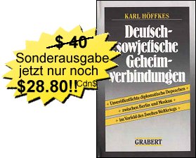 Hoeffkes - 
Deutsch-sowjetische Geheimverbindungen